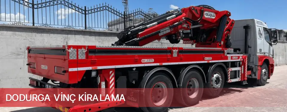 Dodurga İlçemi Vinç Kiralama